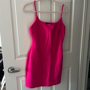 Fore L Barbie Pink mini bodycon dress - never worn!
